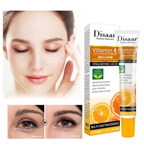 Disaar Vitamin C Eye Cream Whitening Remove Dark Circles Repair
